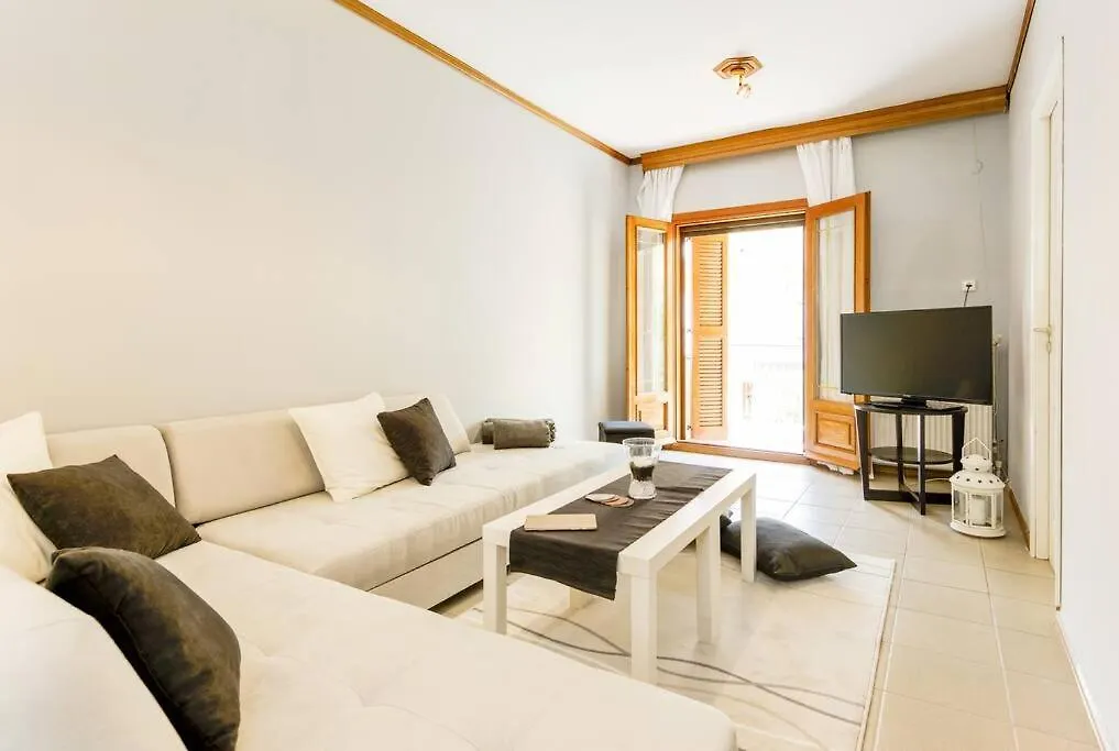 95Sqm 7Min Center 2Bedroom Gas Heating Marble Wc 2 Smarttv Thessaloniki Griechenland