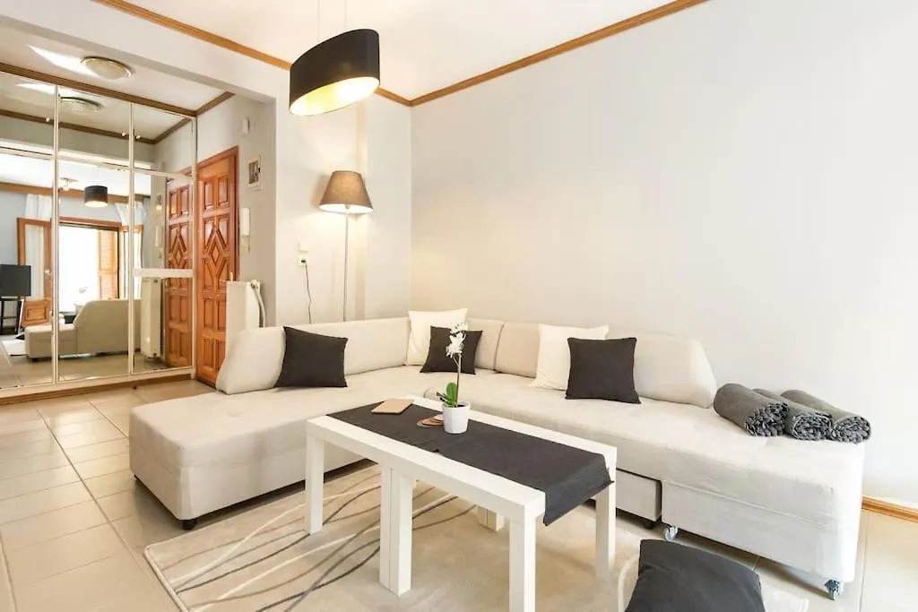 Apartment 95Sqm 7Min Center 2Bedroom Gas Heating Marble Wc 2 Smarttv Thessaloniki